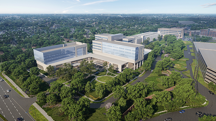 Inova Springfield Hospital - Aerial
